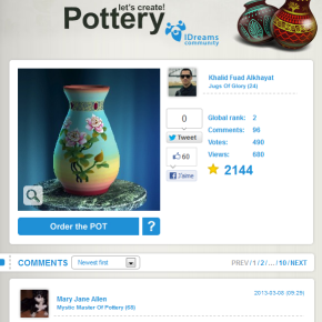 Atelier poterie !