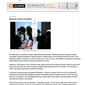 Gang des séniors connectées  - Le blog de-Marie Emma Paoli - Mai-2013