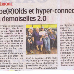 Nos demoiselles connectées à Marseille 2013